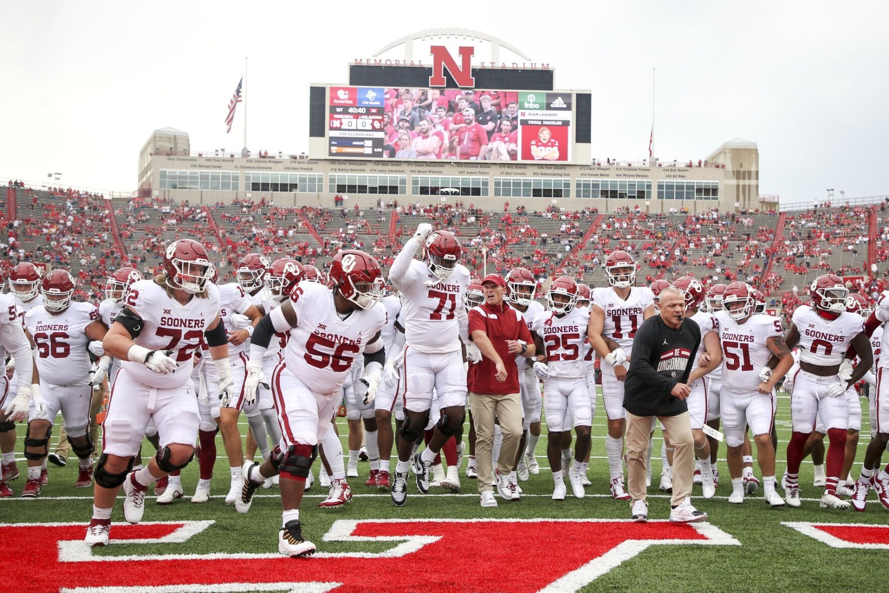 Nebraska vs Oklahoma